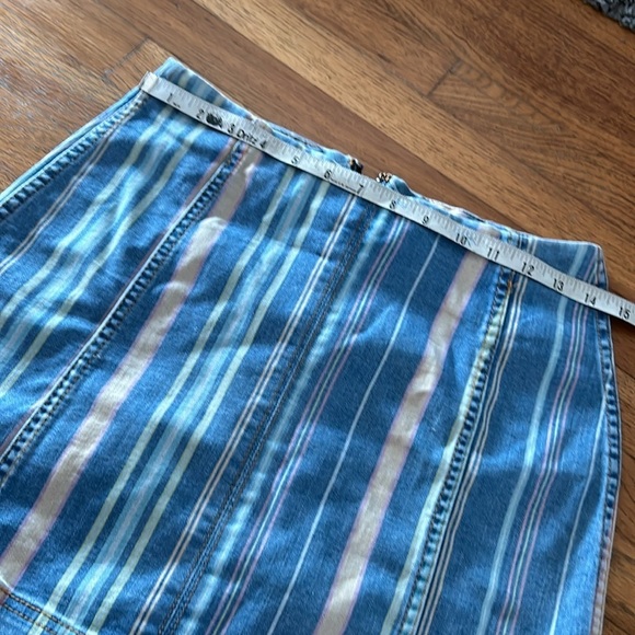 Wild Fable Striped Mini Skirt Size 6 - Picture 6 of 7